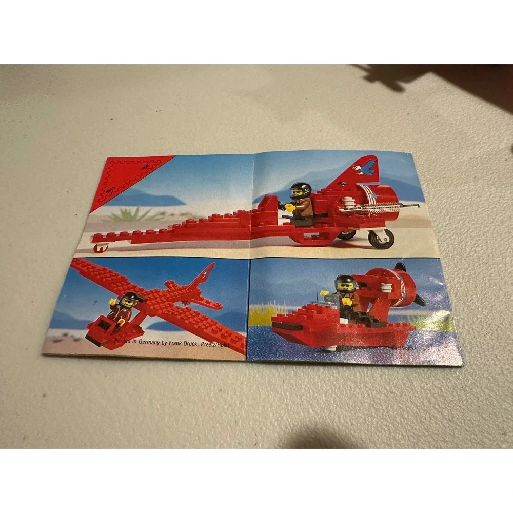 LEGO 6615 Eagle Stunt Flyer 1996 Complete w/ Instructions Vintage Town